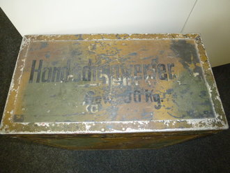 "Handscheinwerfer 25kg" in Kiste, Originallack