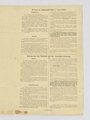 Österreich-Ungarn, "Communal-Obligation/Pester Ungarische Commercial-Bank", Budapest, 1909, Faltblatt, ca. 42 x 26 cm, gebraucht, mehrfach gefaltet