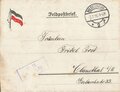 1. Weltkrieg, Feldpostbrief eines Musketier des Infanterieregiments 79, Hildesheim/Clausthal in Hessen, 02.02.1916, 21 x 28 cm, gebraucht