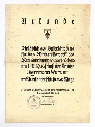 Deutscher Reichskriegerbund (Kyffhäuserbund),...