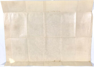 Westmark/Gau Saarpfalz, Karte "K 50 Trier", Sonderausgabe "Nur für den Dienstgebrauch!", 1.5.1940, 1:300.000, 51 x 64 cm, gebraucht