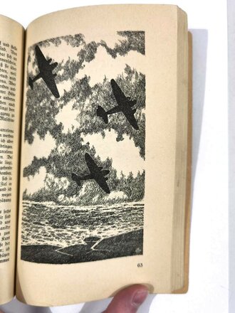 "Deutsche kämpfen in Spanien", hrsg. v. der Legion Condor, 144 Seiten, 1939, DIN A5, Wasserschaden, gebraucht