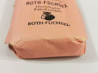 Pack "Roth Füchsel" Zigaretten Tabak, ungeöffnet, Steuerbanderole mit Hakenkreuz