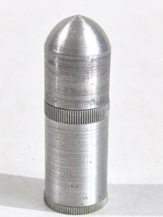 Benzinfeuerzeug Aluminium, Höhe 55mm, Funktion nicht geprüft