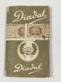 Pack Zigarettenpapier eines Herstellers aus Ungarn, die Steuerbanderole gestempelt und datiert 1943