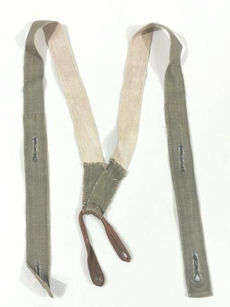 Hosenträger aus der Zeit des 2.Weltkrieg, getragenes...