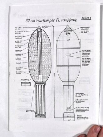 REPRODUKTION, D444/2839, "Die Munition des 28/32 cm...