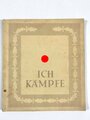 "Ich kämpfe - Pflichten des Parteigenossen", hrsg. v. Zentralverlag der NSDAP, 1943, 91 Seiten 21 x 24 cm, gebraucht, Buchrücken eingerissen, Einband leicht fleckig