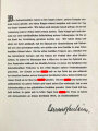 Sudetendeutsches Hilfswerk "Von der SDP zur NSDAP - Ein dokumentarischer Bildbericht", hrsg. v. Franz Höller (Gaupropagandaleiter Sudetenland), ohne Seitenzahl, 1939, 26,5 x 18,5 cm, gebraucht, Stockflecken