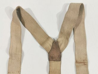 Hosenträger aus der Zeit des 2.Weltkrieg, getragenes...