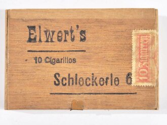 Pack "Elwerts" Cigarillos, leere Packung ,...