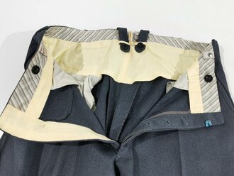 Luftwaffe, Stiefelhose für Offiziere , feines Tuch, sehr guter Zustand, Bundweite: 88 cm