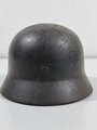 Luftwaffe, Stahlhelm Modell 1940. In allen Teilen originales und zusammengehöriges Stück