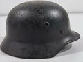 Luftwaffe, Stahlhelm Modell 1940. In allen Teilen originales und zusammengehöriges Stück