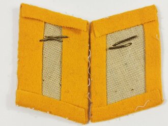 Luftwaffe, Paar Kragenspiegel für Mannschaften fliegendes Personal, leicht getragenes Paar