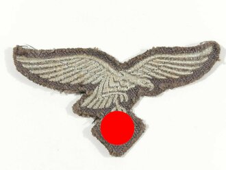 Luftwaffe, Brustadler für Mannschaften, Ausführung für die Drillichfeldbluse