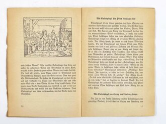 Feldpost Heft "Die bunten Hefte für unsere Soldaten 34: Till Eulenspiegel", 32 Seiten, ungelaufen,1940, 12 x 17 cm, gebraucht