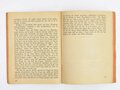 Feldpost Heft "Die bunten Hefte für unsere Soldaten 81: Träumerein an französischen Kaminen", 40 Seiten, ungelaufen,1942, 11,5  x 15 cm, gebraucht