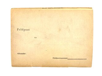 Feldpost Heft "Die bunten Hefte für unsere Soldaten 90: "Leben des vergnügten Schulmeisterleins Maria Wuz in Auetal", 48 Seiten, ungelaufen,1940er?, 11,5  x 15 cm, gebraucht