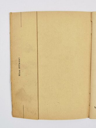 Feldpost Heft "Die bunten Hefte für unsere Soldaten 108: "Der Stadtpfeiffer", 48 Seiten, ungelaufen,1943, 11,5  x 15 cm, gebraucht