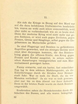 "Wehrmachtstänzerin Fanny", Willy J. Stephan, 2. Auflage, um 1940, 125 Seiten, ca 12 x 16 cm, gebraucht