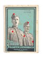 "Das neue Soldaten Liederbuch", um 1940, 79 Seiten, 10,5 x 14 cm, gebraucht, Stockflecken