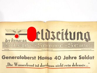 "Feldzeitung der Armee an der Schelde - Somme -...