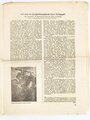 "Soldatenzeitung des LG XII/XIII", Titelblatt: "Es spricht der Führer!", Nr. 45, Wiesbaden, 12. November 1941, DIN A4, gefaltet und gebraucht