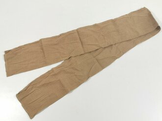 Luftwaffe, sandfarbener Schal zur Tropenausrüstung in gutem Zustand. 170 x 17cm