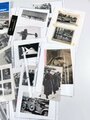 Konvolut Zeitungsausschnitte, Reprofotos usw, meist Luftwaffe