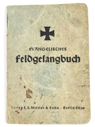 Evangelisches Feldgesangbuch, kleinformatig, 95 Seiten,...