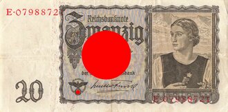 Reichsbanknote 20 Reichsmark 1939