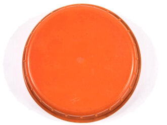 Butterdose Orange Wehrmacht, guter Zustand, ungereinigtes Stück