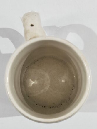 Erinnerungskrug 0,5 Liter "Nürnberg die Stadt der Reichsparteitage". Drei Haarrisse, sonst unbeschädigt, gebraucht