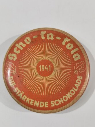 Scho-ka-kola Dose Wehrmacht Packung datiert 1941