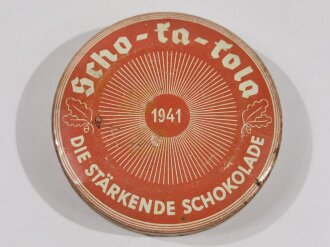 Scho-ka-kola Dose Wehrmacht Packung datiert 1941