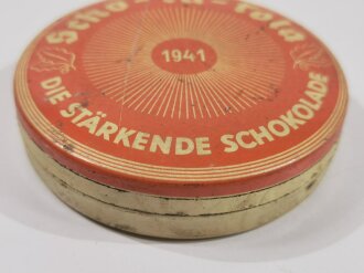 Scho-ka-kola Dose Wehrmacht Packung datiert 1941