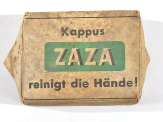 "Zaza" Händereinigungsmittel, datiert 1942