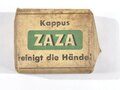 "Zaza" Händereinigungsmittel, datiert 1942