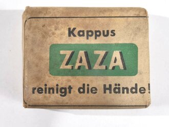 "Zaza" Händereinigungsmittel, datiert 1942