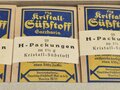 100 Briefchen "Kristall Süßstoff Saccarin" in der originalen Umverpackung