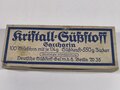 100 Briefchen "Kristall Süßstoff Saccarin" in der originalen Umverpackung