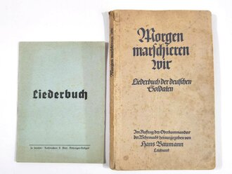 2 Liederbücher, gebraucht