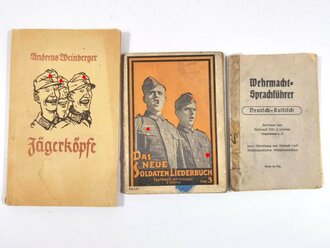 Konvolut 3 Bücher, Wehrmacht