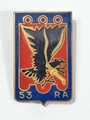 Frankreich nach 1945, Metallabzeichen/Badge, 53. Régiment dArtillerie (RA), Drago/Paris