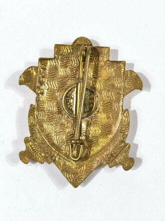 Frankreich nach 1945, Metallabzeichen/Badge, Ecole d Artillerie, Drago/Paris