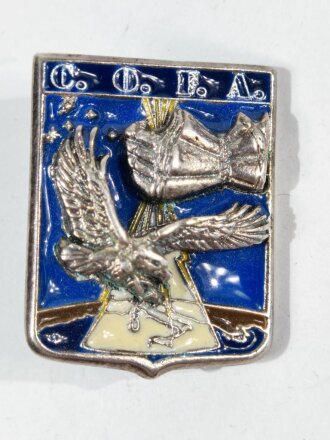 Frankreich nach 1945, Metallabzeichen/Badge, Centre d’ Opérations des Forces Aériennes (COFA), Luftwaffe
