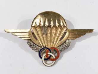 Frankreich, Metallabzeichen/Badge, Fallschirmjägerausbilder/Moniteur Parachutiste, Drago/Paris