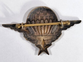 Frankreich, Metallabzeichen/Badge, Fallschirmjäger/Parachutiste, Drago/Paris