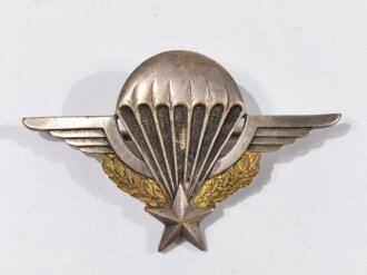 Frankreich nach 1945, Metallabzeichen/Badge, Fallschirmjäger/Parachutiste, Drago/Paris/Romainville